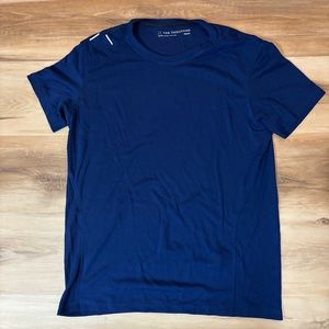 Ten Thousand Shirt Mens Medium Blue Crewneck Performance Merino Tech Woo…